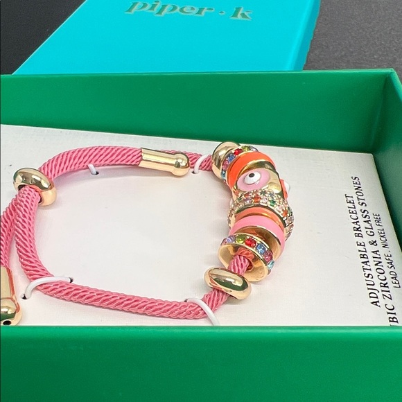 Piper K | Pink Gem Bracelet - Picture 6 of 9